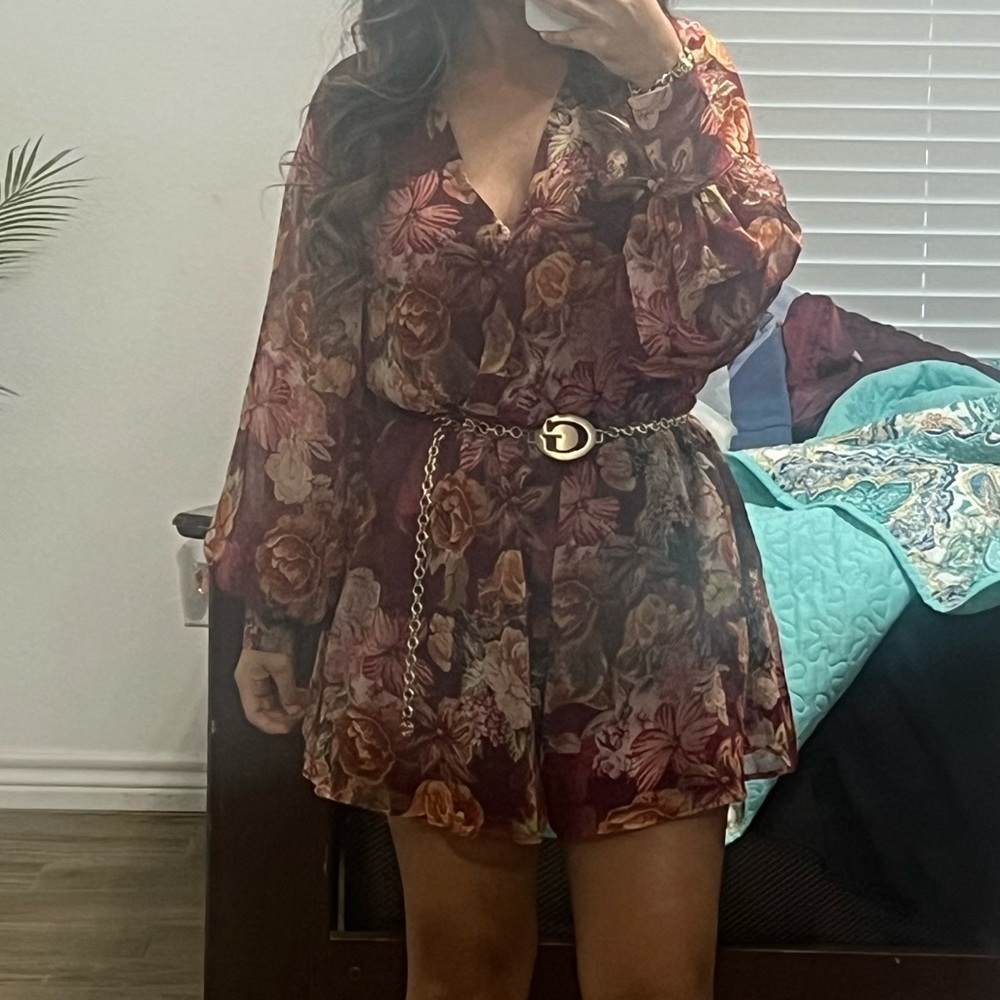 Floral romper